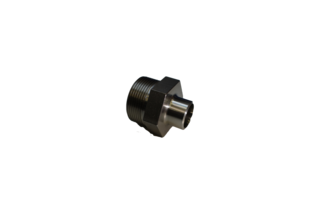 Weld-on socket M30 x 1.5 M on 18 mm OD