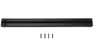 Aluminum grooved rail