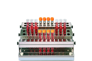 Insert rack for 24 test tubes