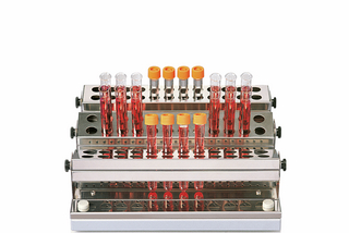 Insert rack for 24 test tubes