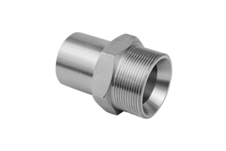Soldering nipple M38 x 1.5 O to ID 28.5 mm