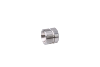 Solder connector M16 x 1 M to 12 mm F