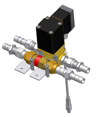 Reverse flow protection / shut down valve
