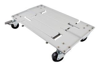 Trolley with casters