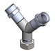 Y-distributor M38 x 1.5 F to 2x M38 x 1.5 M