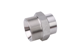 Soldering nipple M30 x 1.5 M to ID 22.3 mm