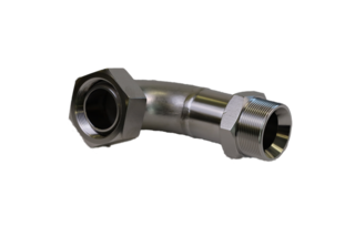 Adapter 90°, M <-> M