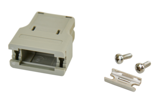 Plug housing D-SUB, 9 pins