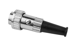Circular connector, 4-pin with bayonet lock